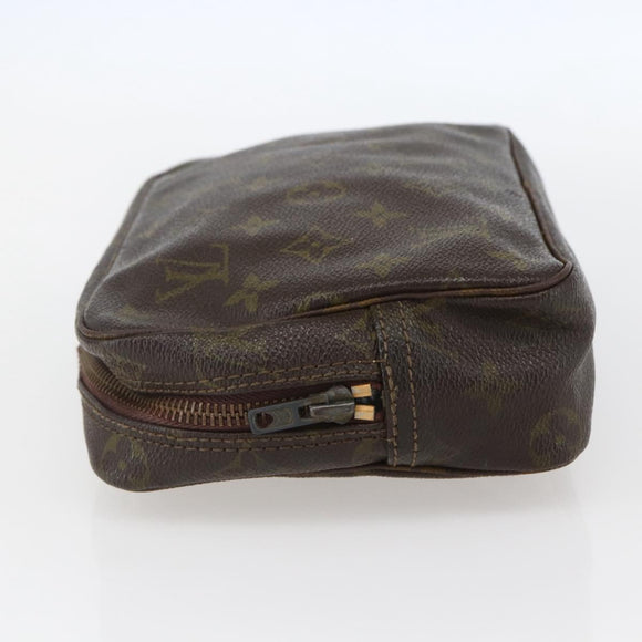 LOUIS VUITTON Monogram Trousse Toilette 23 Clutch Bag M47524 LV Auth 156899