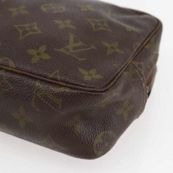 LOUIS VUITTON Monogram Trousse Toilette 23 Clutch Bag M47524 LV Auth 156899