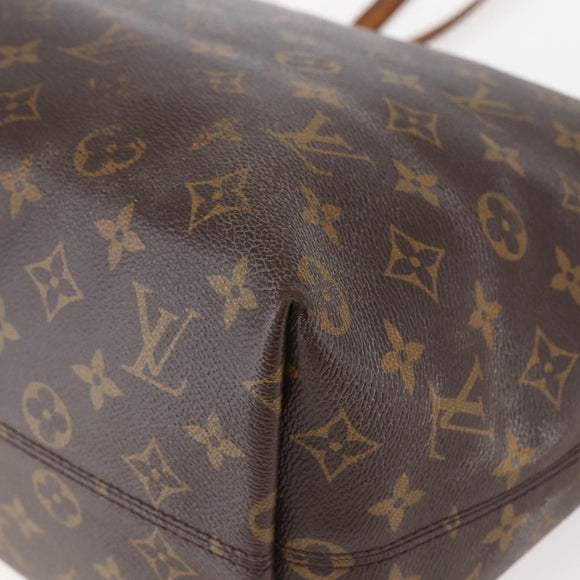 LOUIS VUITTON Monogram Jena MM Tote Bag M42267 LV Auth 156900