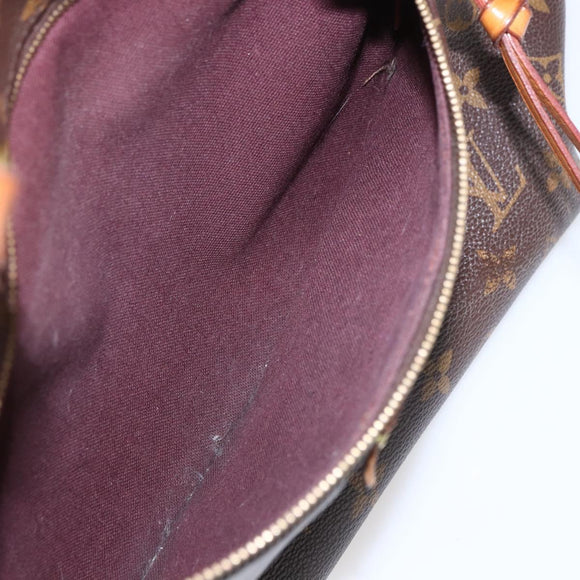 LOUIS VUITTON Monogram Jena MM Tote Bag M42267 LV Auth 156900