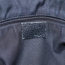 GUCCI GG Canvas Tote Bag Black Silver 121023 Auth 156903-14