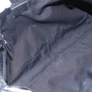 GUCCI GG Canvas Tote Bag Black Silver 121023 Auth 156903-16