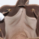 GUCCI GG Supreme Web Sherry Line Bag PVC Beige Red 41 02 085 Auth 156905-21