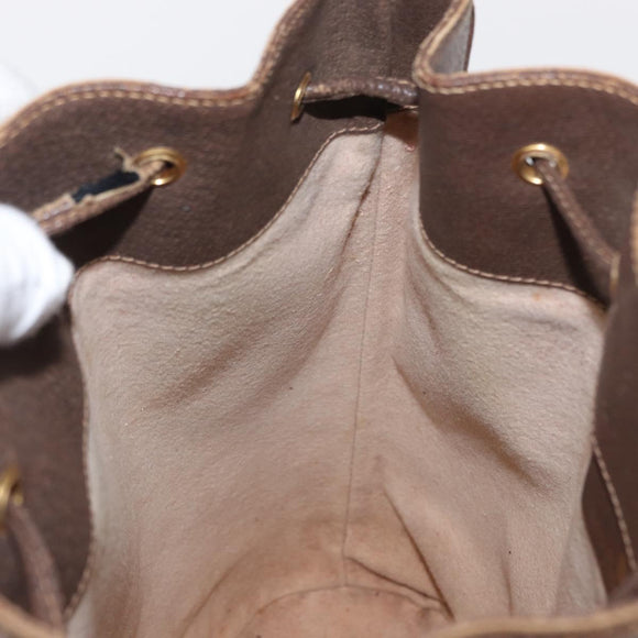 GUCCI GG Supreme Web Sherry Line Bag PVC Beige Red 41 02 085 Auth 156905