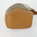 GUCCI GG Canvas Shoulder Bag Beige Gold Auth 156907-5