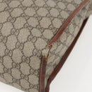 GUCCI GG Supreme Web Sherry Line Tote Bag PVC Beige Red 211135 Auth 156908-10