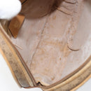 GUCCI Micro GG Supreme Shoulder Bag PVC Beige Gold Auth 156909-19