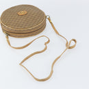 GUCCI Micro GG Supreme Shoulder Bag PVC Beige Gold Auth 156909-7
