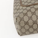 GUCCI GG Supreme Web Sherry Line Tote Bag PVC Beige Red 39 02 003 Auth 156910-14