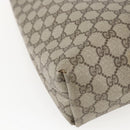 GUCCI GG Supreme Web Sherry Line Tote Bag PVC Beige Red 39 02 003 Auth 156910-16