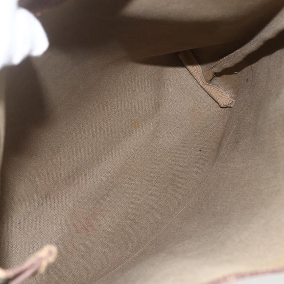 GUCCI GG Supreme Web Sherry Line Tote Bag PVC Beige Red 39 02 003 Auth 156910