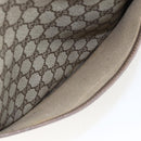 GUCCI GG Supreme Web Sherry Line Tote Bag PVC Beige Red 39 02 003 Auth 156910-11