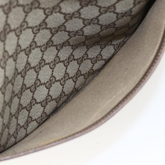 GUCCI GG Supreme Web Sherry Line Tote Bag PVC Beige Red 39 02 003 Auth 156910