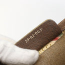 GUCCI GG Supreme Web Sherry Line Tote Bag PVC Beige Red 39 02 003 Auth 156910-12