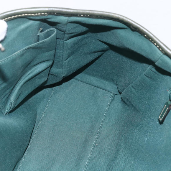 GUCCI GG Canvas Web Sherry Line Tote Bag Beige Red 145810 Auth 156911