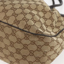 GUCCI GG Canvas Tote Bag Beige Gold 296835 Auth 156913-15
