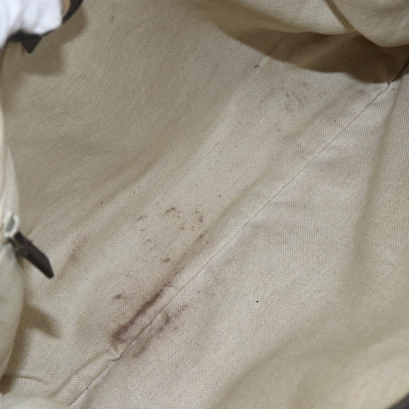 GUCCI GG Canvas Tote Bag Beige Gold 296835 Auth 156913