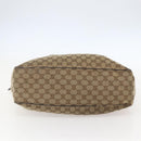 GUCCI GG Canvas Tote Bag Beige Gold 296835 Auth 156913-5