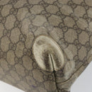 GUCCI GG Supreme Tote Bag PVC Beige 211137 Auth 156914-9