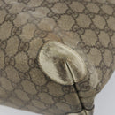 GUCCI GG Supreme Tote Bag PVC Beige 211137 Auth 156914-15