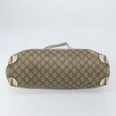 GUCCI GG Supreme Tote Bag PVC Beige 211137 Auth 156914-5