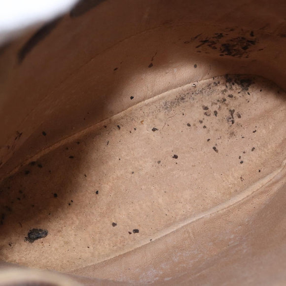 GUCCI GG Supreme Web Sherry Line Bag PVC Beige Gold 116 02 034 Auth 156917