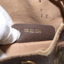 GUCCI GG Supreme Web Sherry Line Bag PVC Beige Gold 116 02 034 Auth 156917-21