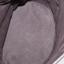 GUCCI GG Canvas Shoulder Bag Beige Silver 106240 Auth 156919-11