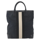 GUCCI GG Canvas Hand Bag Black Silver 002 1093 3444 Auth 156921-13