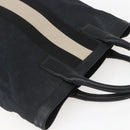 GUCCI GG Canvas Hand Bag Black Silver 002 1093 3444 Auth 156921-6