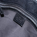 GUCCI GG Canvas Tote Bag Black Silver 107757 Auth 156922-17