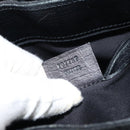 GUCCI GG Canvas Tote Bag Black Silver 107757 Auth 156922-12