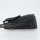GUCCI GG Canvas Tote Bag Black Silver 107757 Auth 156922-4