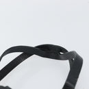 GUCCI GG Canvas Tote Bag Black Silver 107757 Auth 156922-8