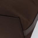 GUCCI Shoulder Bag Nylon Brown Silver 001 1955 3444 Auth 156923-10