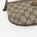GUCCI GG Supreme Shoulder Bag PVC Beige 904 02 020 Auth 156924-11