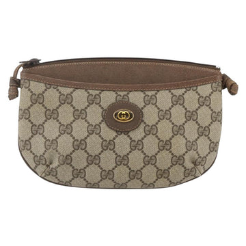 GUCCI GG Supreme Shoulder Bag PVC Beige 904 02 020 Auth 156924 - 0