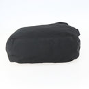 PRADA Tote Bag Nylon Black Silver Auth 156925-5