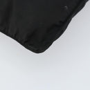 PRADA Shoulder Bag Nylon Black Silver Auth 156927-14