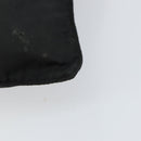 PRADA Shoulder Bag Nylon Black Silver Auth 156927-15