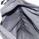 PRADA Shoulder Bag Nylon Black Silver Auth 156927-20