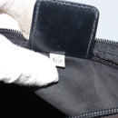 PRADA Shoulder Bag Nylon Black Silver Auth 156927-12