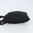 PRADA Shoulder Bag Nylon Black Silver Auth 156927-4
