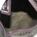 PRADA Shoulder Bag Nylon Khaki Silver Auth 156928-11