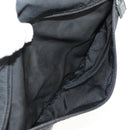 PRADA Shoulder Bag Nylon Black Silver Auth 156929-21