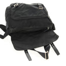 PRADA Shoulder Bag Nylon Black Silver Auth 156929-10