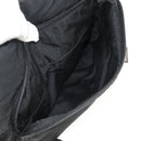 PRADA Shoulder Bag Nylon Black Silver Auth 156929-23