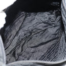 PRADA Shoulder Bag Nylon Black Silver Auth 156929-11