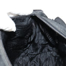 PRADA Shoulder Bag Nylon Black Silver Auth 156929-27