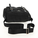 PRADA Shoulder Bag Nylon Black Silver Auth 156929-7